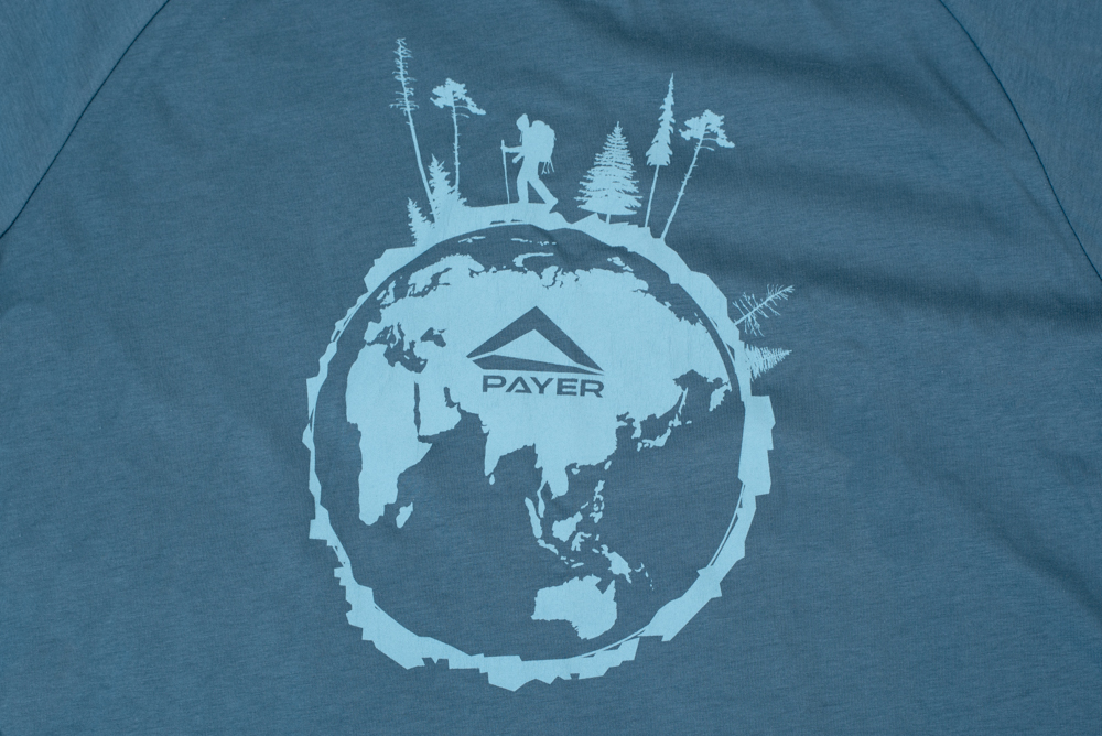 Футболка PAYER World Tour синий океан PTS-03OUBL