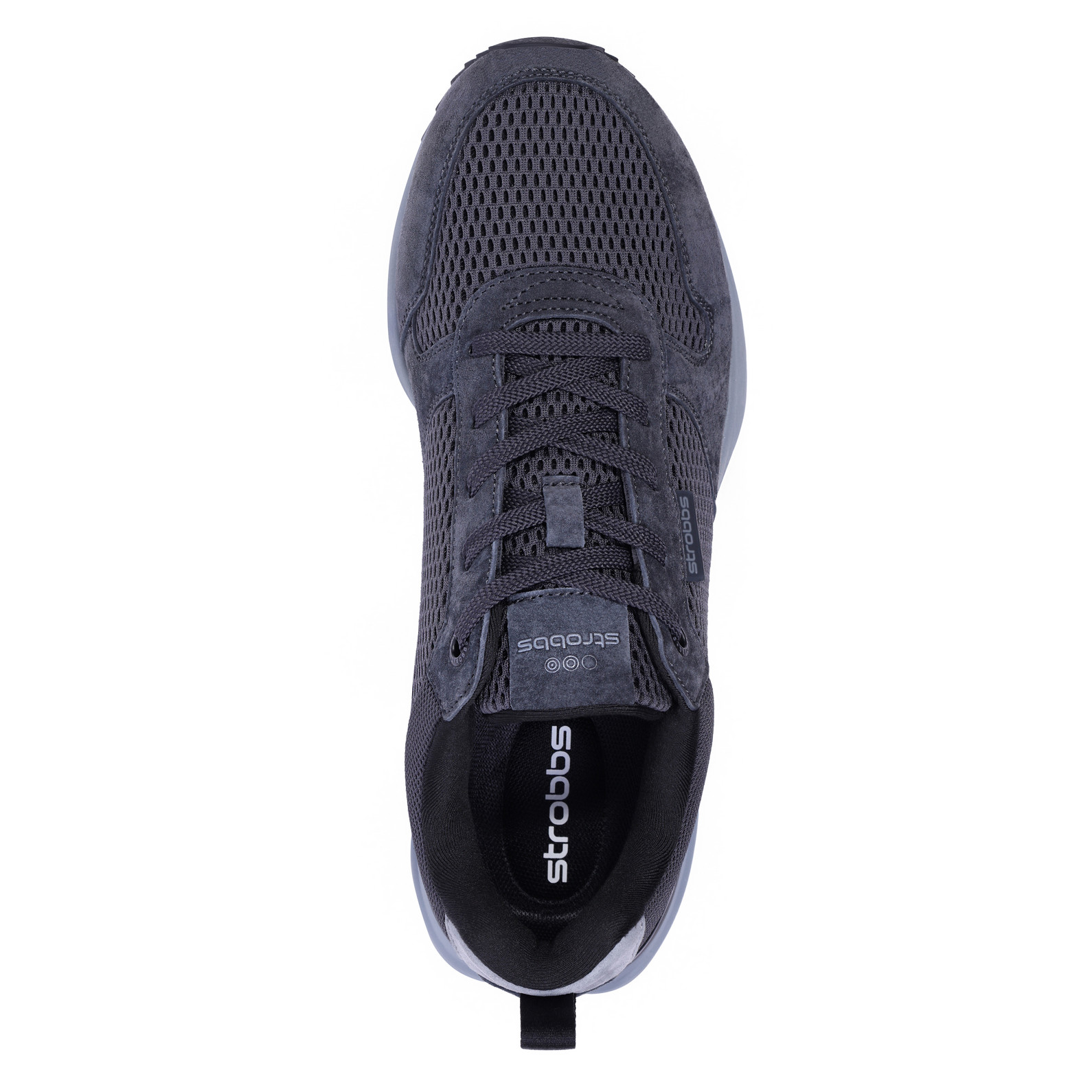 Кроссовки мужские STROBBS C3857-1 MESHY BASE M серый