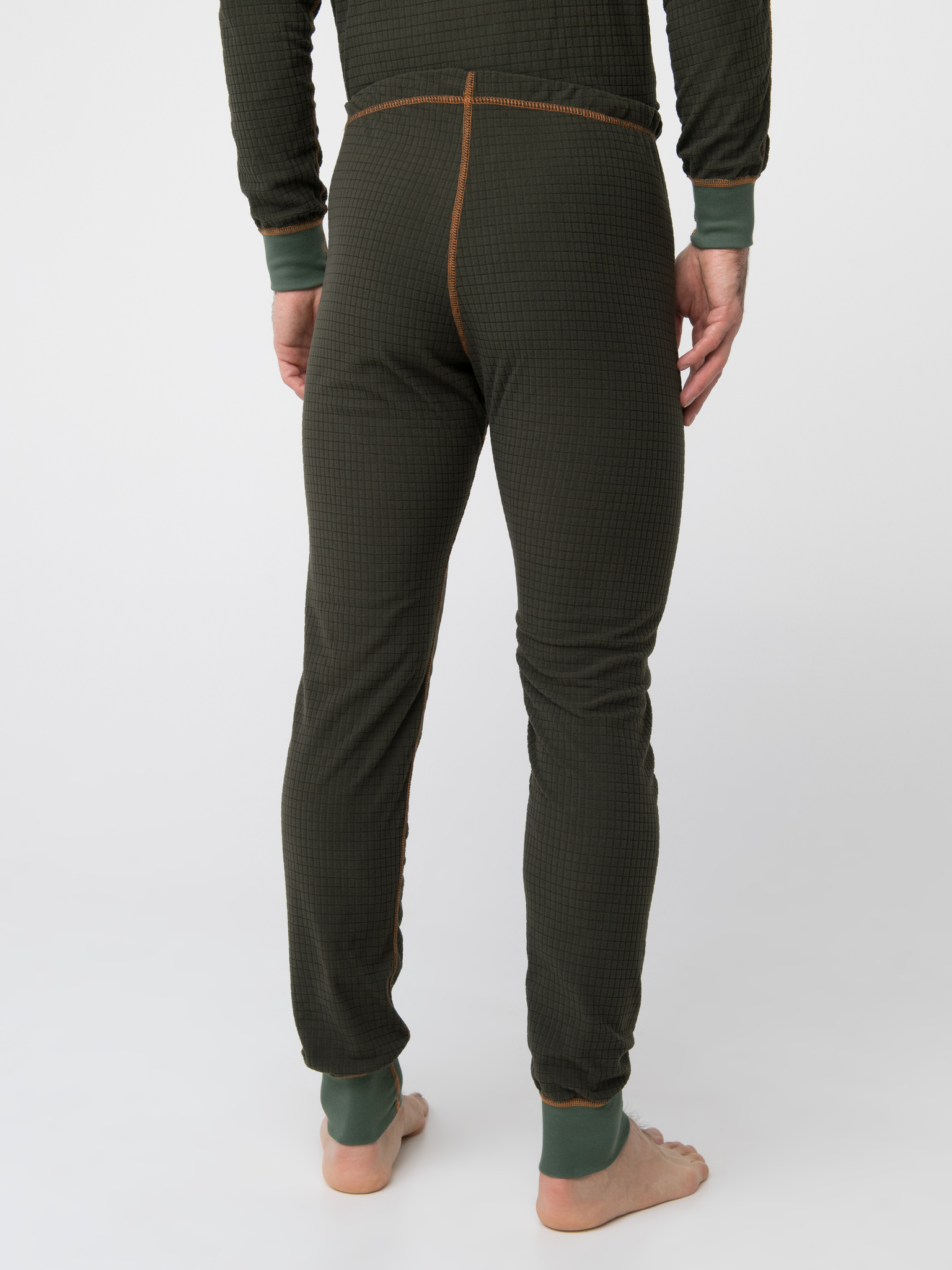 Термобелье Thermoline ZIP Хаки Флис Фактурный -40С