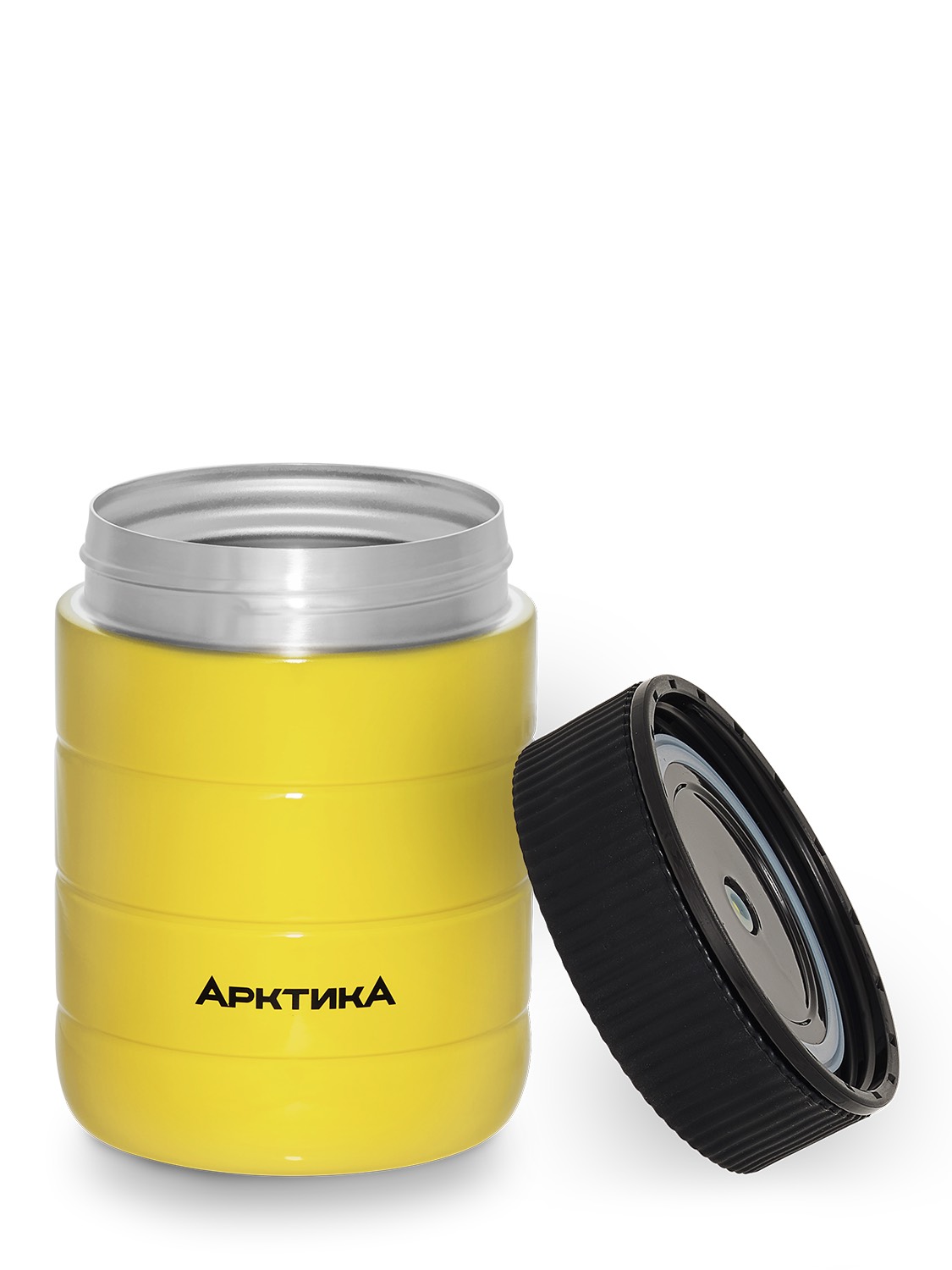 Термос для еды вакуумный, бытовой, тм «Арктика», 0.48 л, арт. 307-480 (жёлтый)