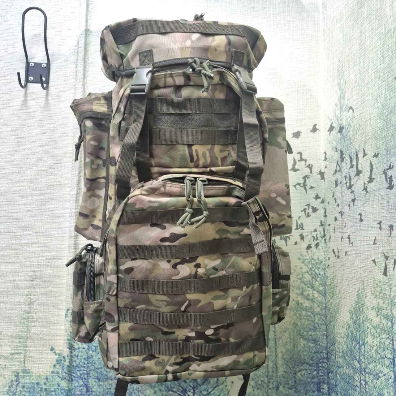 Рюкзак тактический 60 л. мультикам