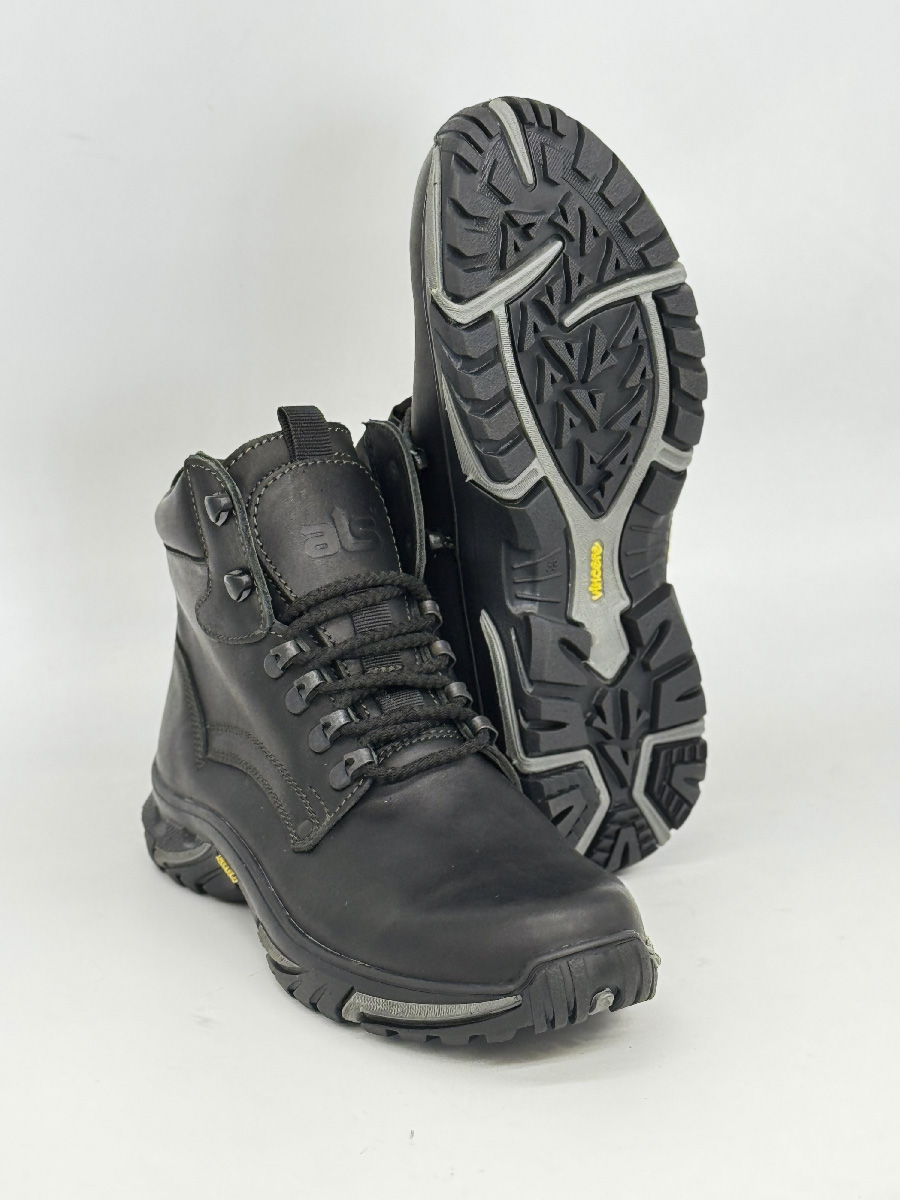 Треккинговые  ботинки ALS® D-044 (черный)