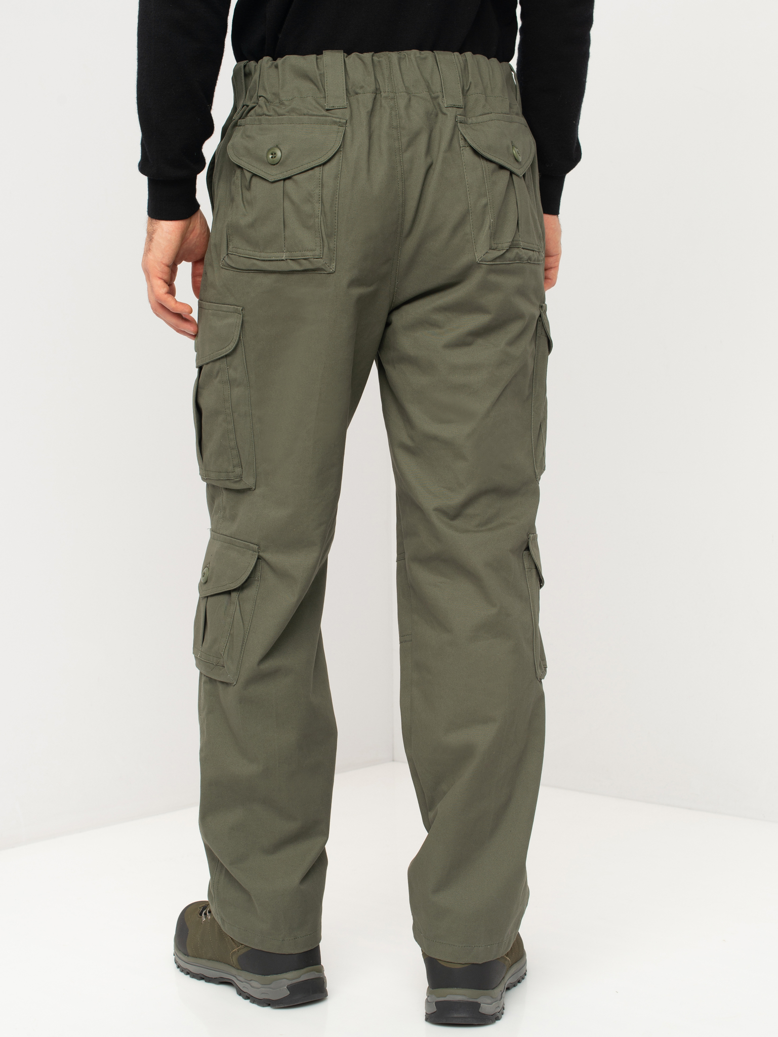 Брюки летние Крафт цвет Хаки ткань Cotton