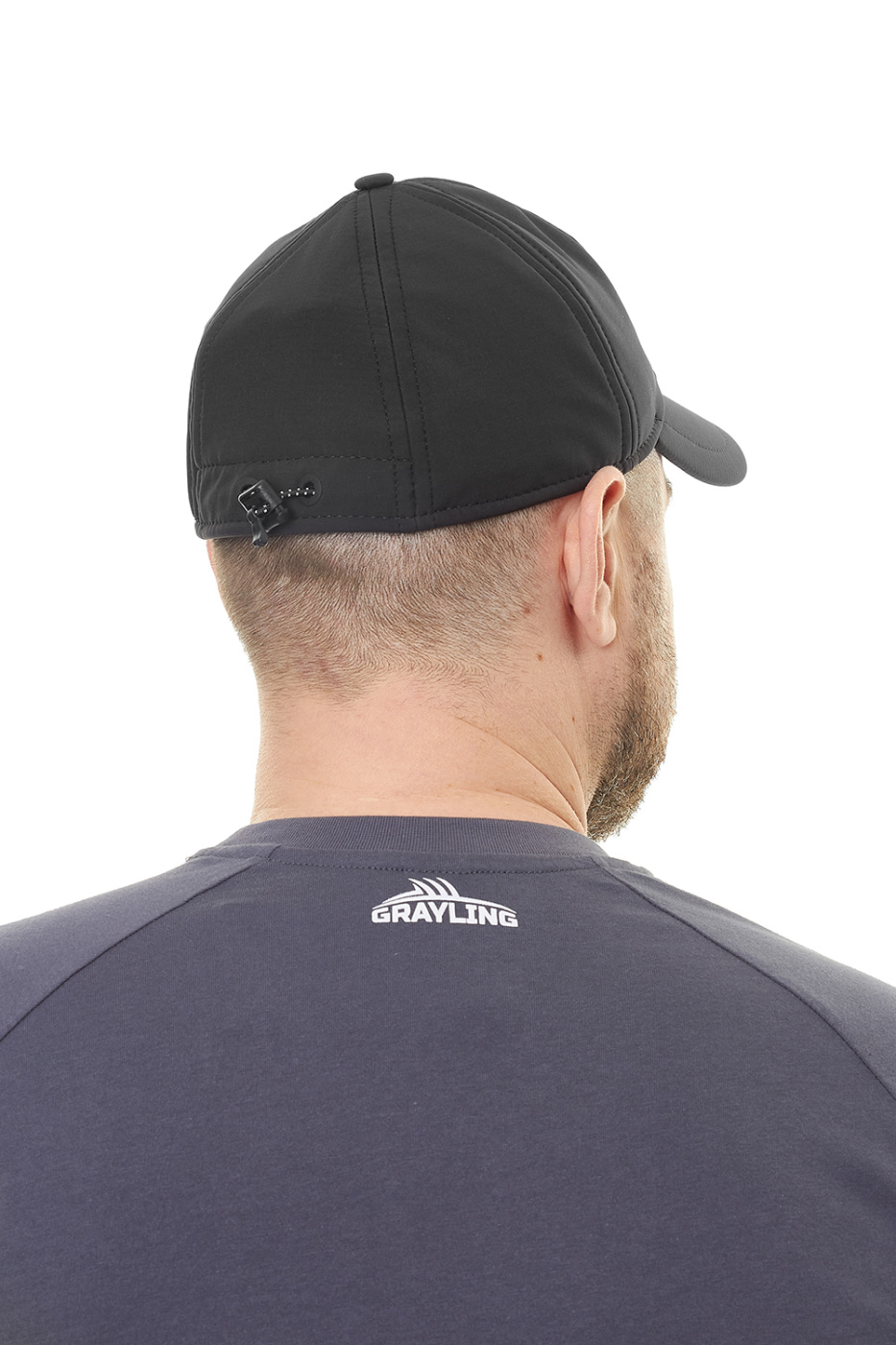 Бейсболка GRAYLING Беринг, софтшелл, черный
