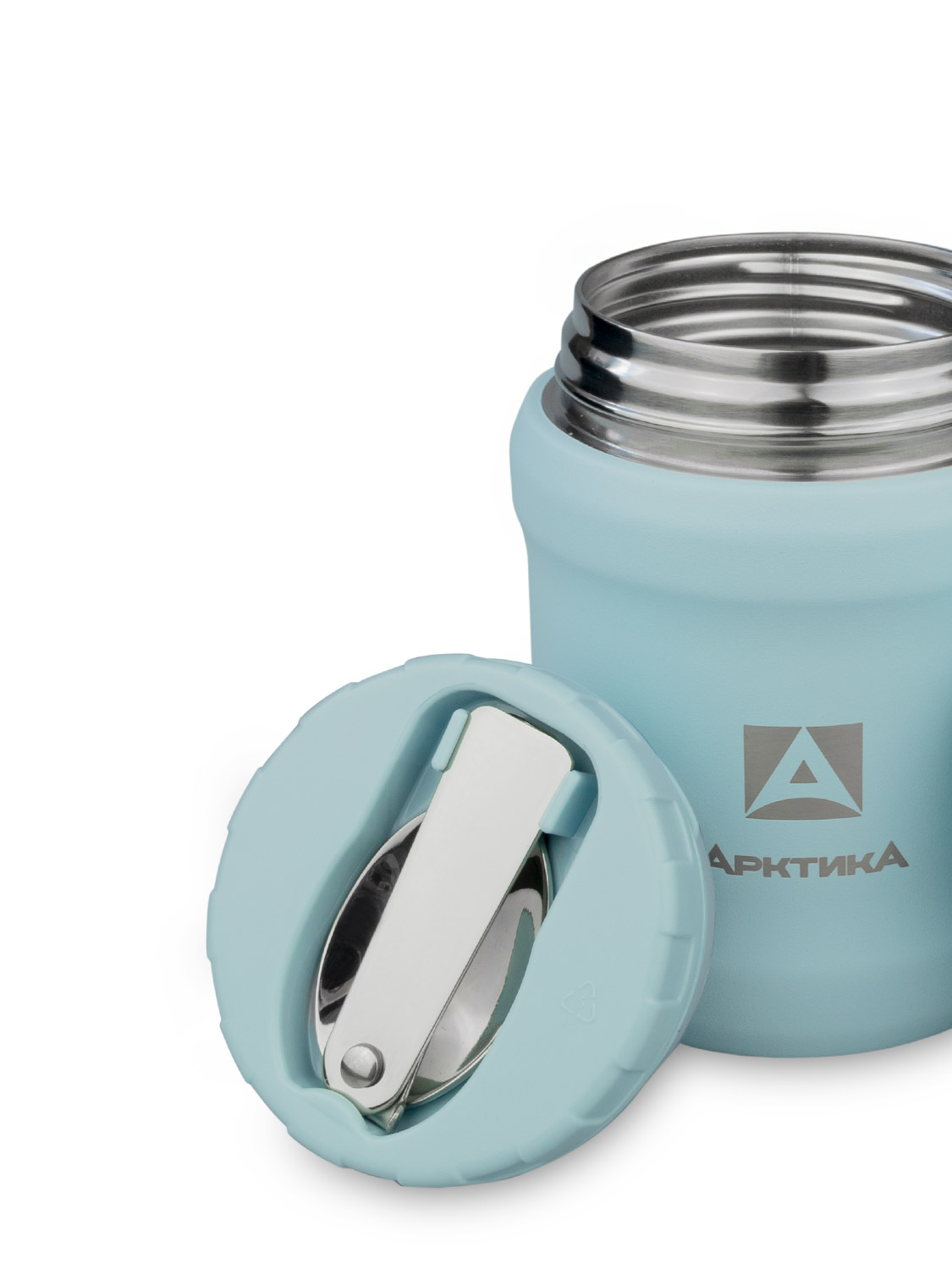 Термос для еды вакуумный, бытовой, тм «Арктика», 0.5 л, арт. 311-500 (голубой)