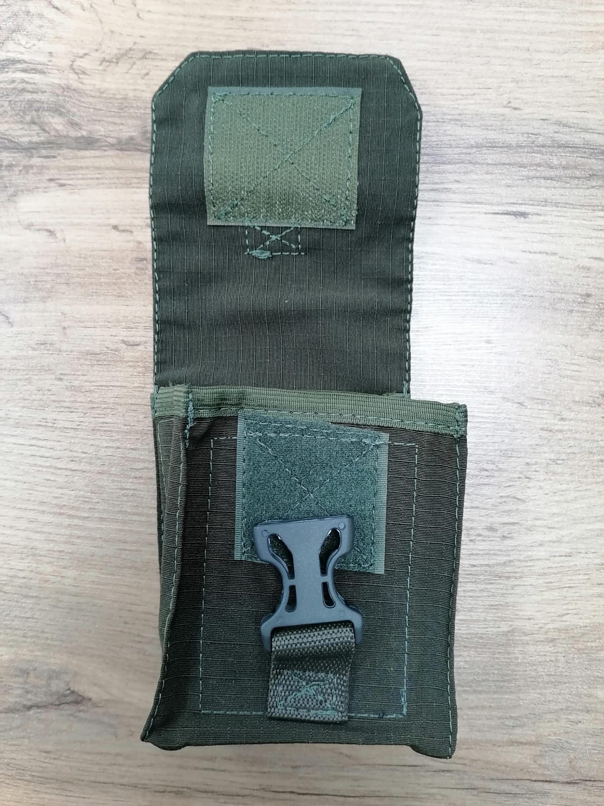 Подсумок под магазины СВД х2 закр. (ткань гретта рипстоп) ОЛИВА