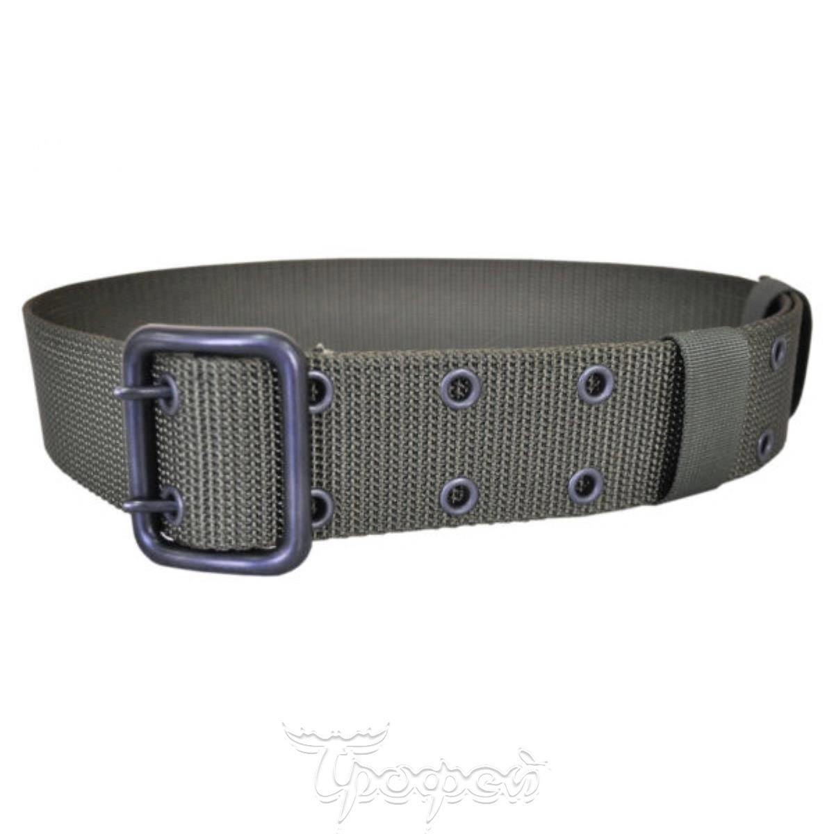 Ремень тесьма с металлической пряжкой №5 хаки (HS-Р-5№5) Helios