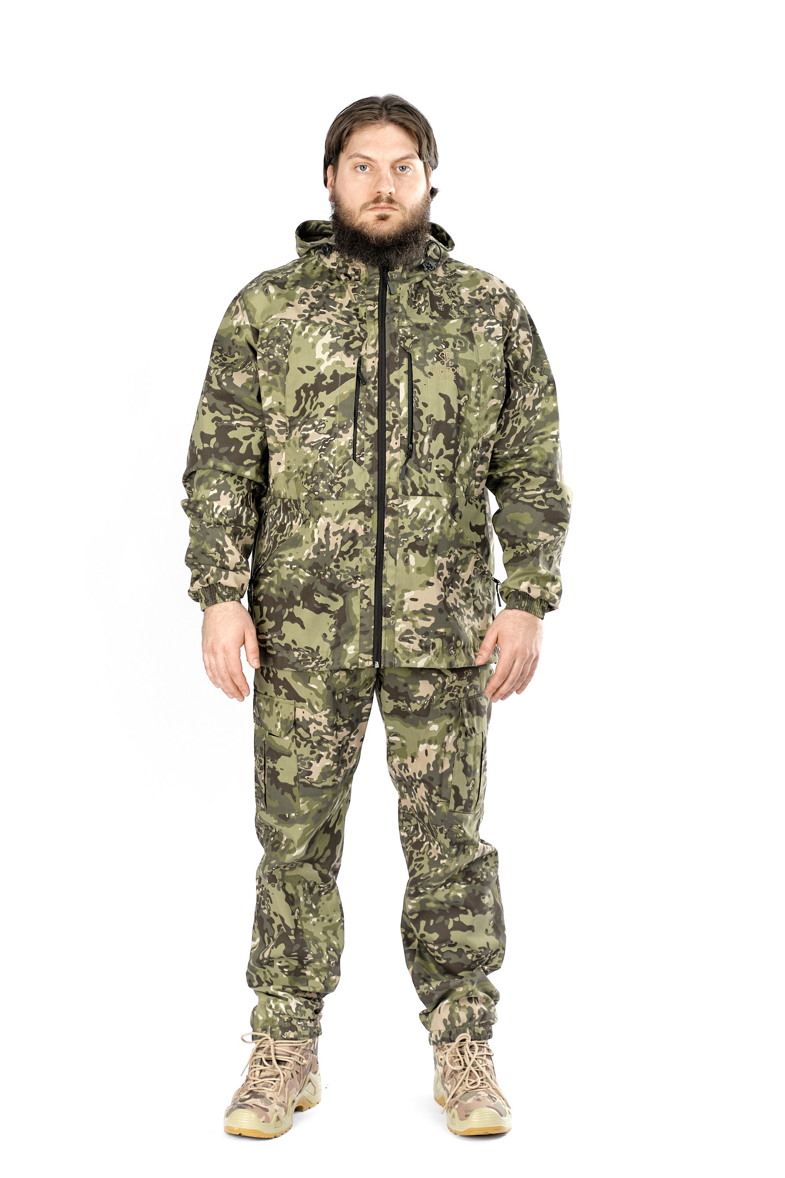 Костюм летний мужской Azimut (зеленый камо 6060)