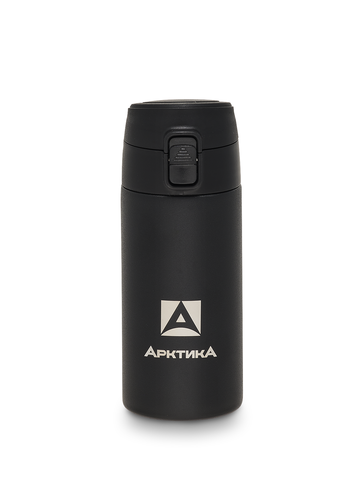 Термос питьевой  вакуумный, бытовой, тм "Арктика", 350 мл, 705-350 текстурный черный