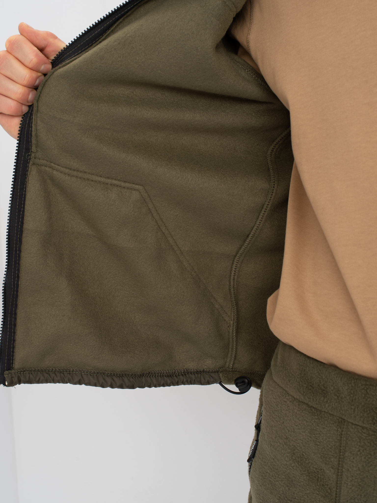 Костюм демисезонный Пикник-ЛЮКС цвет Хаки ткань Флис