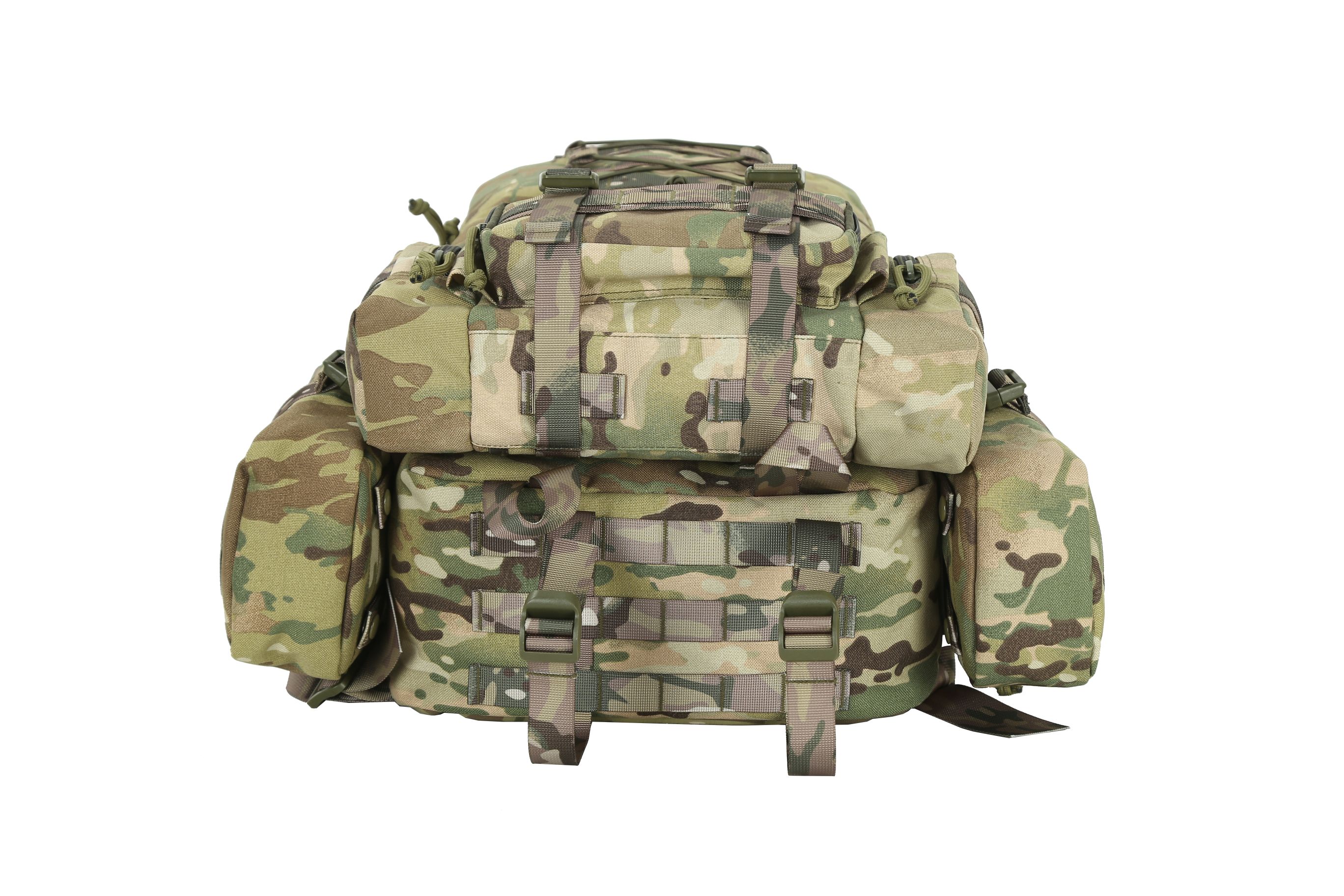 Рюкзак тактический Camofans 35 л. мультикам с подсумками CF-P-001