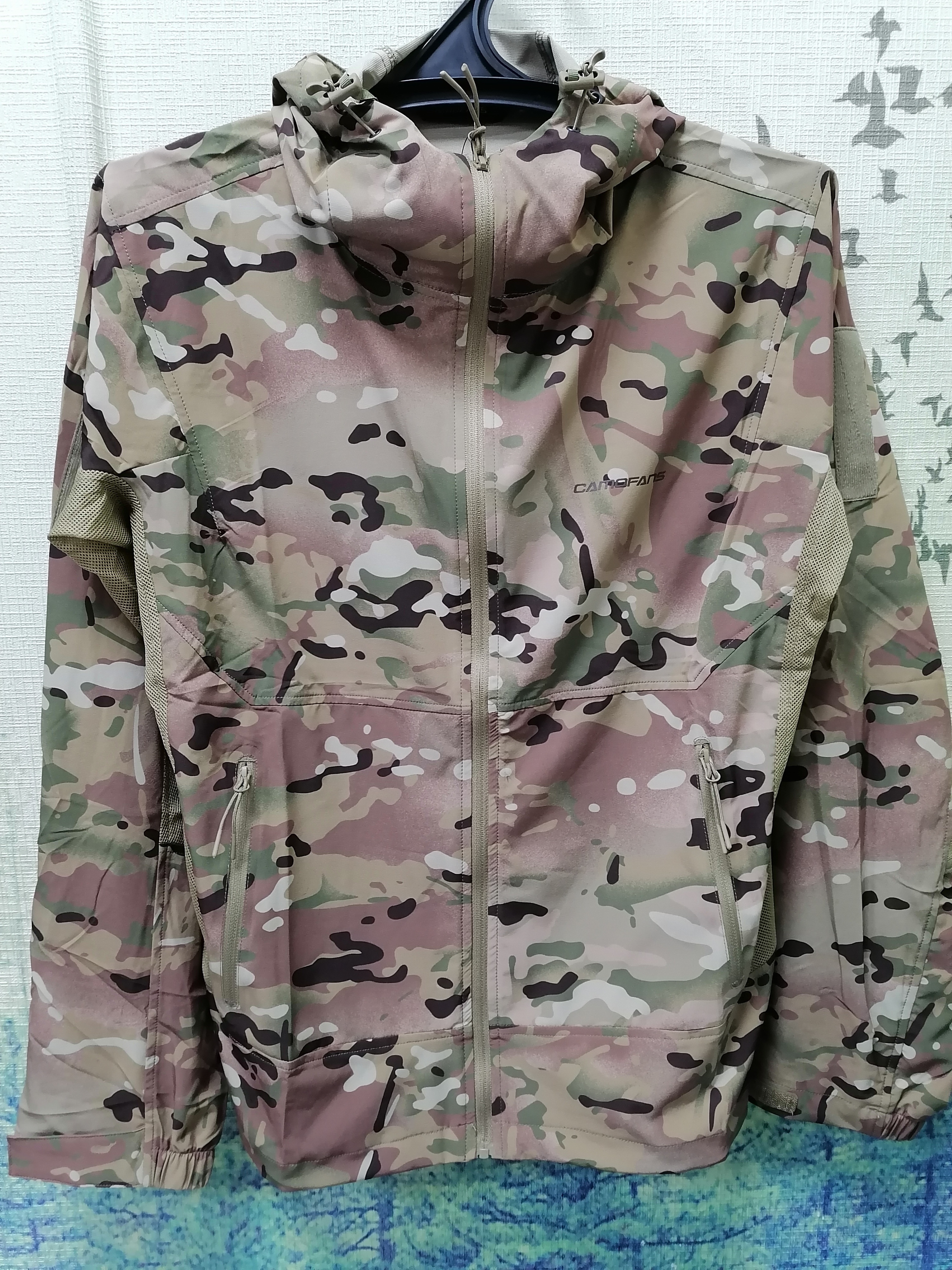 Куртка летняя тактическая CamoFans CF-SUPER011 Мультикам