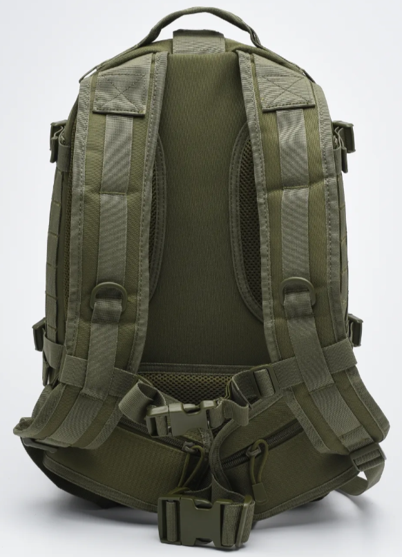 Рюкзак тактический RU 051 ткань Оксфорд цвет Хаки (Объем 40 л)