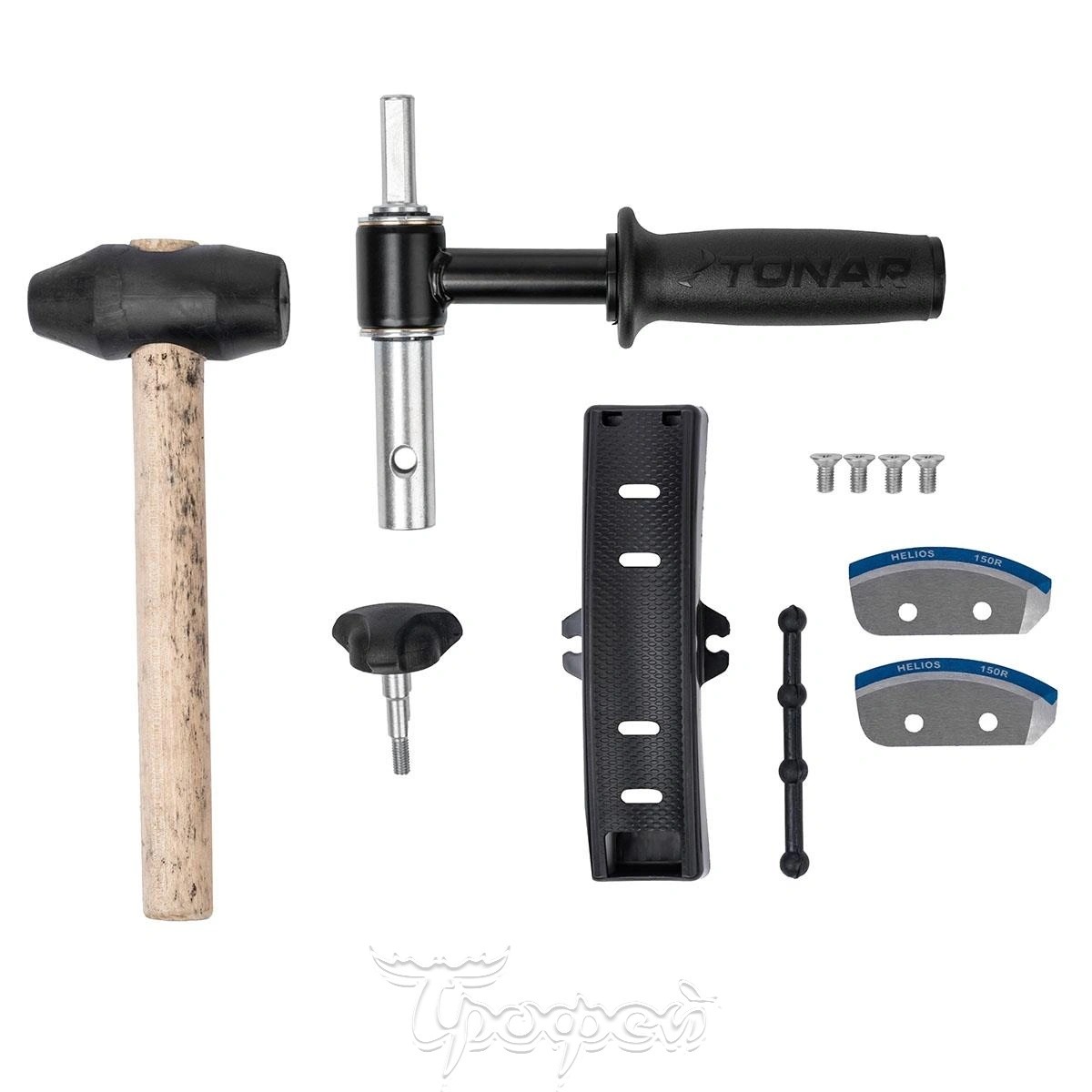 Комплект Шнек для шуруповерта ALTAY ENERGY 150R +адаптер АШ20ПС +молоточек (T-SAE150R-ASH20) Тонар