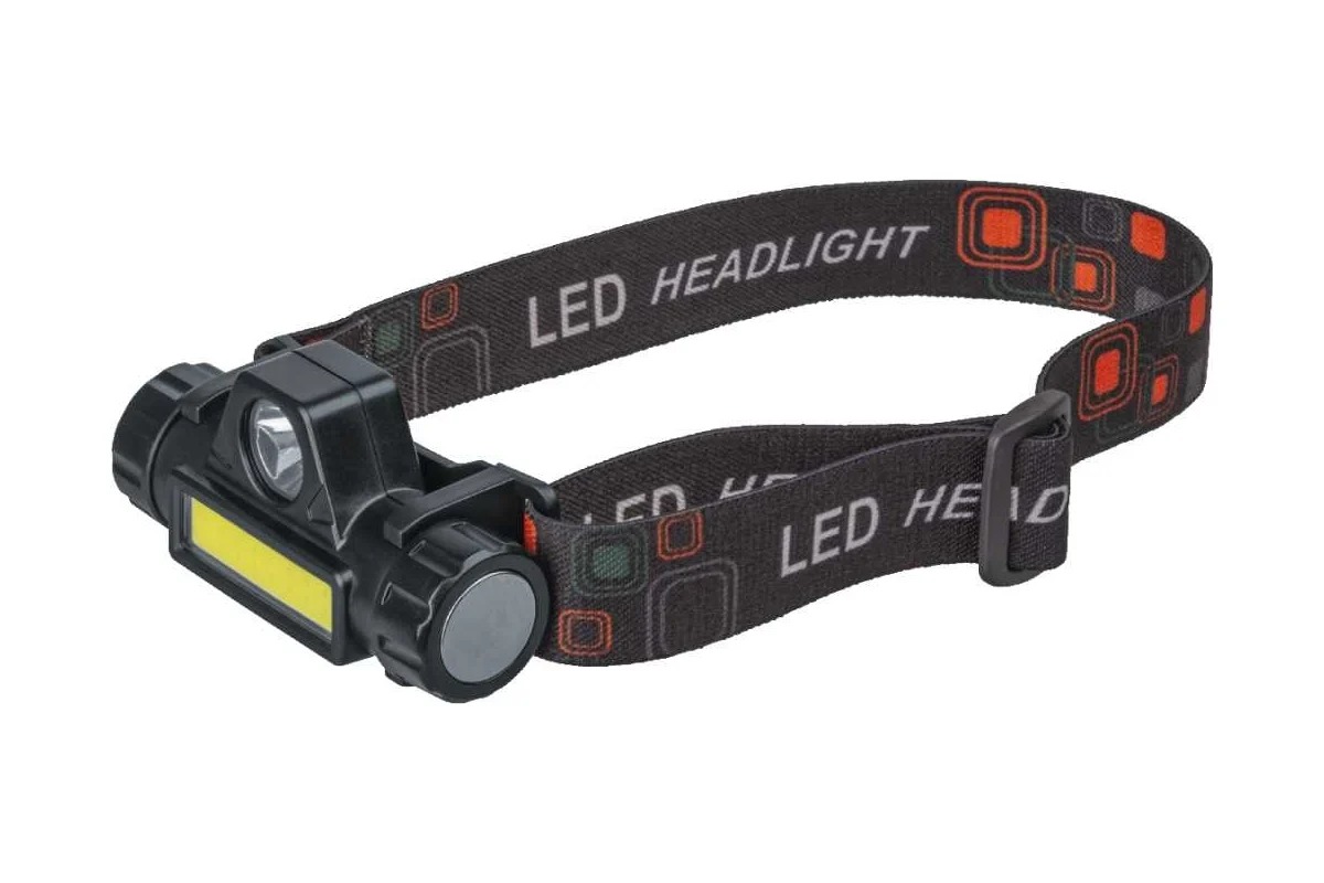 Фонарь Navigator 14 661 NPT-H25-ACCU налоб.1CREE LED5Вт+1COB LED3Вт,Li-ion 1,2Ач