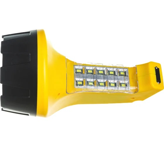 Фонарь Navigator 94 953 NPT-CP05-ACCU Пласт. 15LED, прям. зар-ка, акк.4В, 800мАч, 10702070/301221/3048617/02