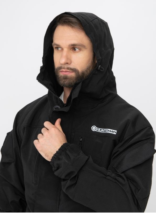 Костюм летний Горка 5 Черный Рип-Стоп