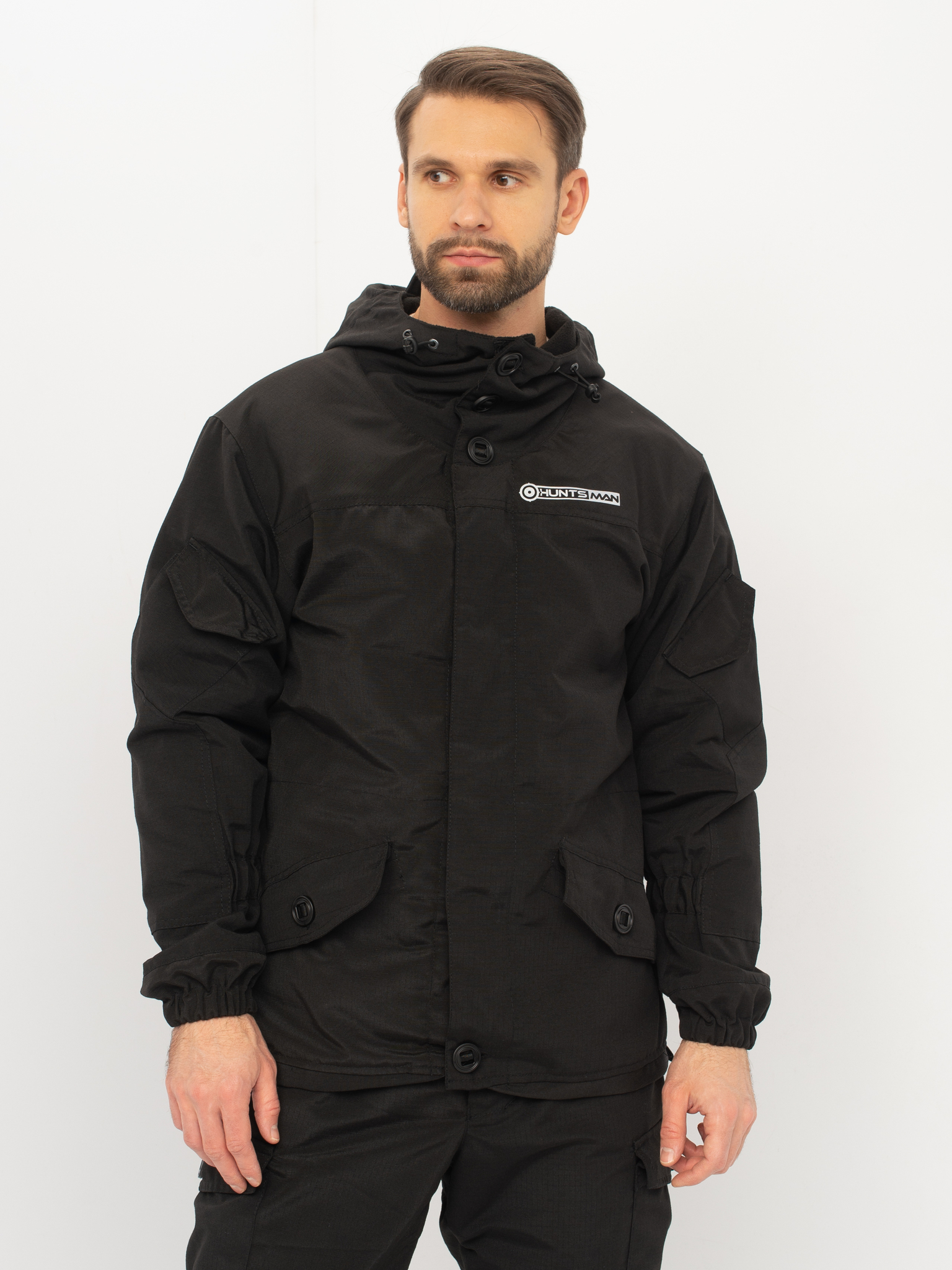 Костюм летний Горка 5 Черный Рип-Стоп