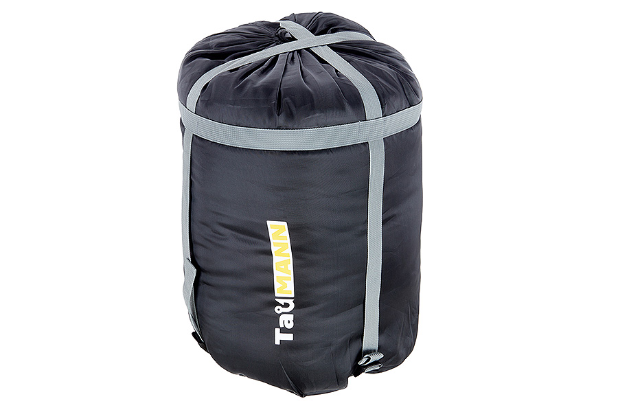 Спальный мешок-одеяло с капюшоном -27С TauMANN Patrol -L молния слева