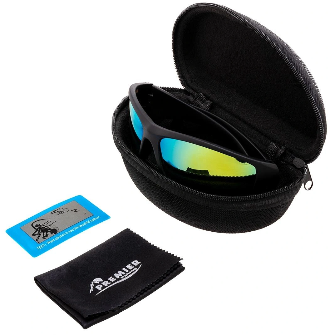 Очки поляризационные в жест.чехле (хамелеон синий) (PR-OP-55404-СB-C) PREMIER