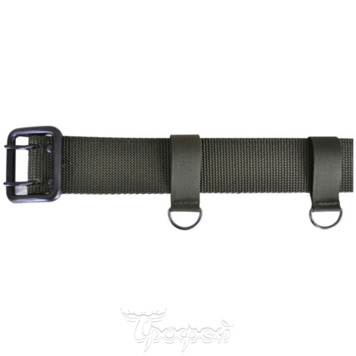 Ремень тесьма с металлической пряжкой №5 хаки (HS-Р-5№5) Helios