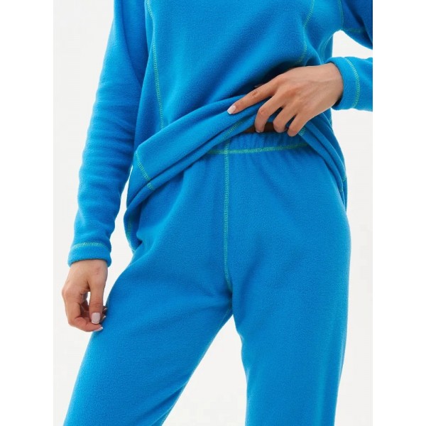 Термобелье женское Thermoline ZIP  Флис цвет Голубой -40С