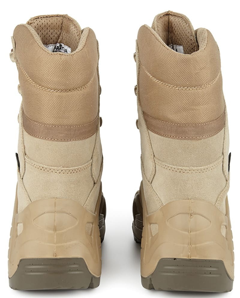 Ботинки с высокими берцами тактические "ТАРАНТУЛ" бежевый