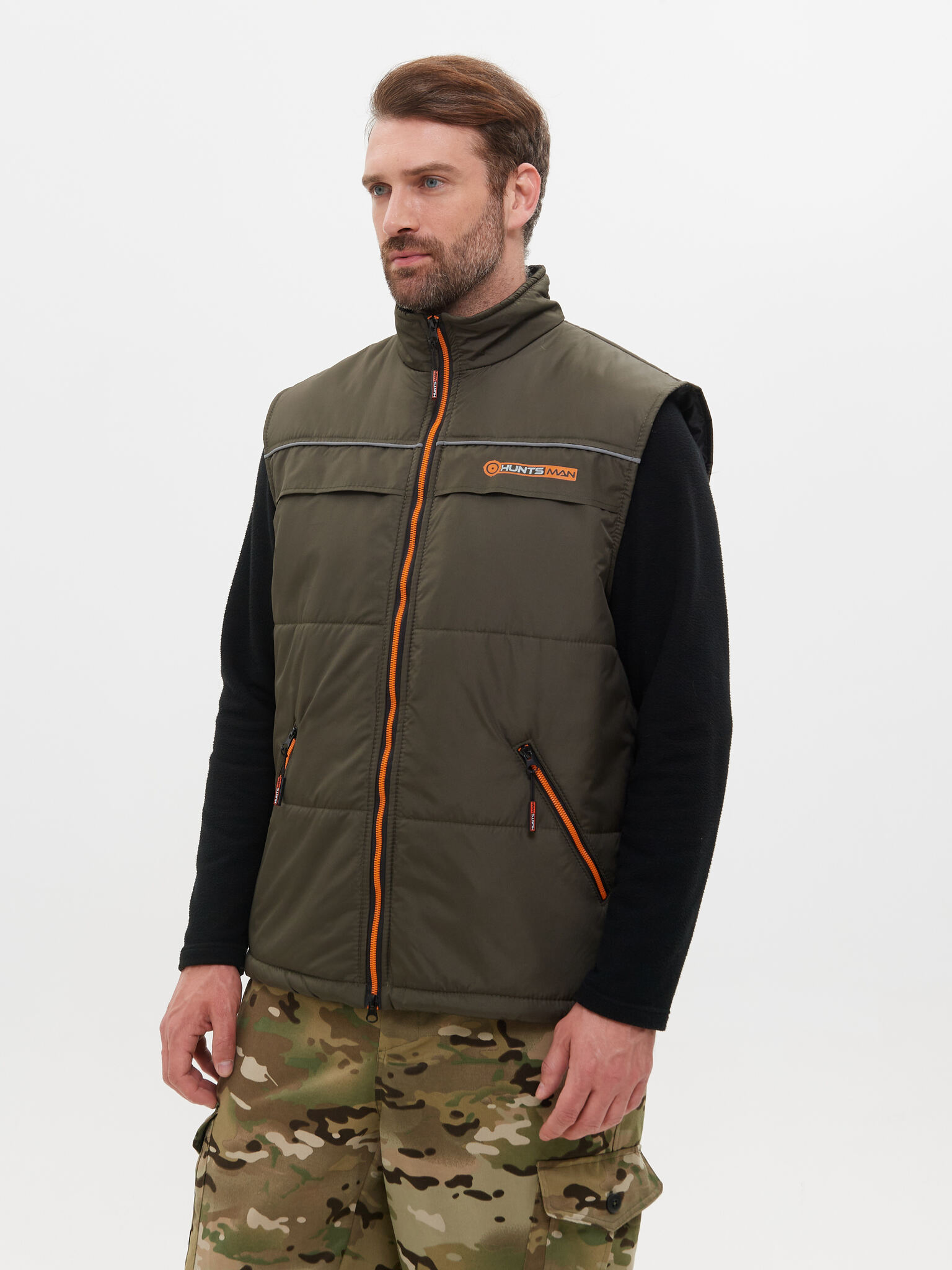 Жилет демисезонный Huntsman Беркут Хаки
