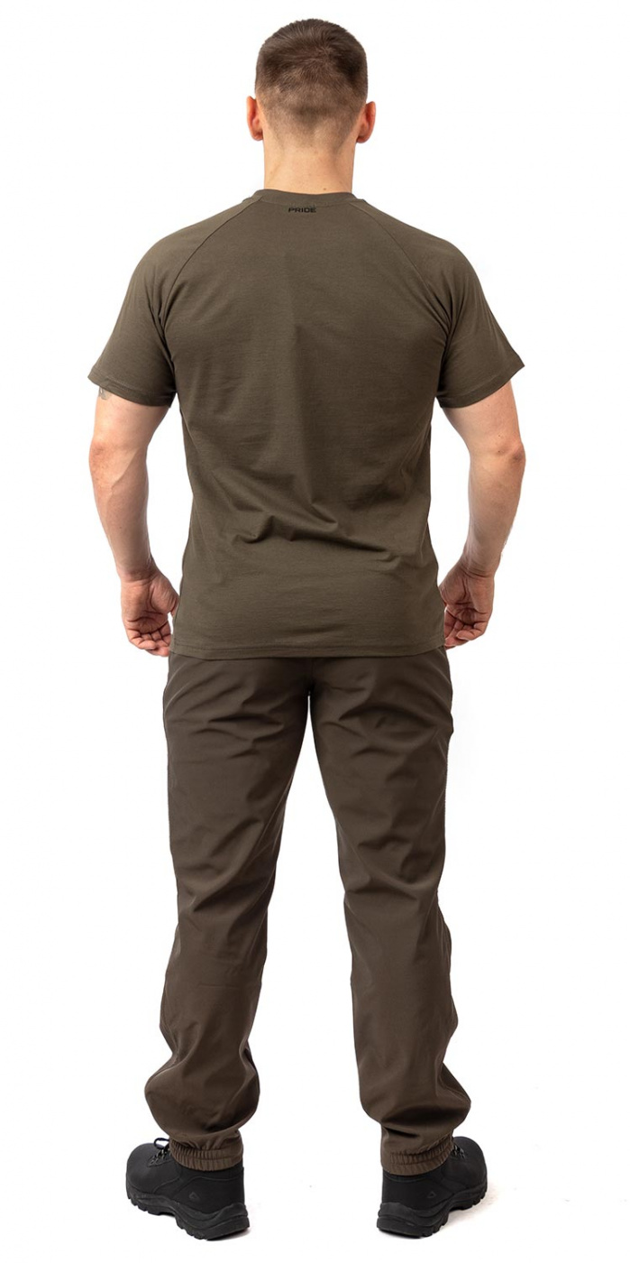 Футболка PRIDE Taiga king т.хаки