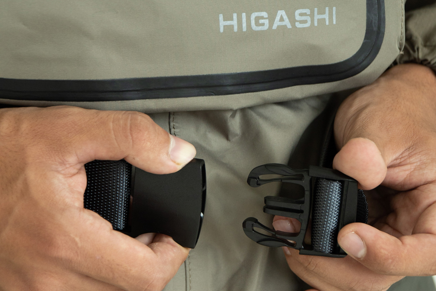 Вейдерсы дышащие HIGASHI Oki SE w/felt boot (войлочная подошва)