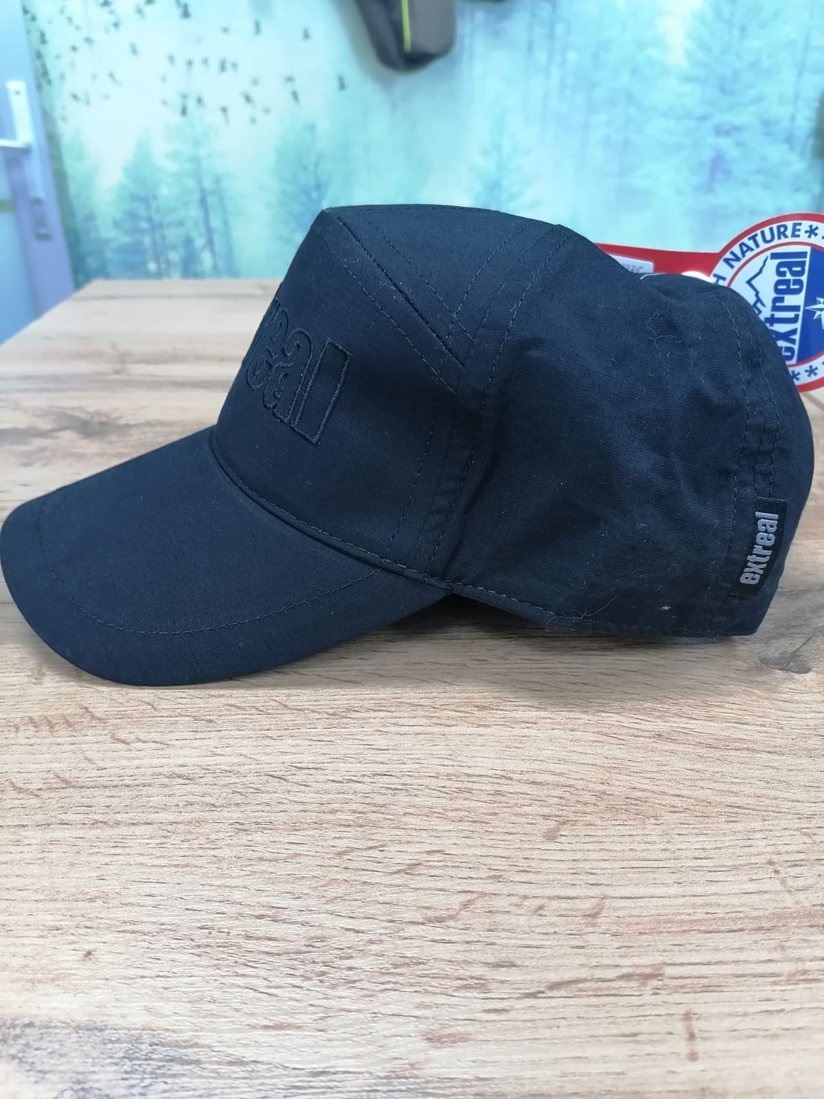 Бейсболка (7- кл) на дублерине 70/30 цвет черный