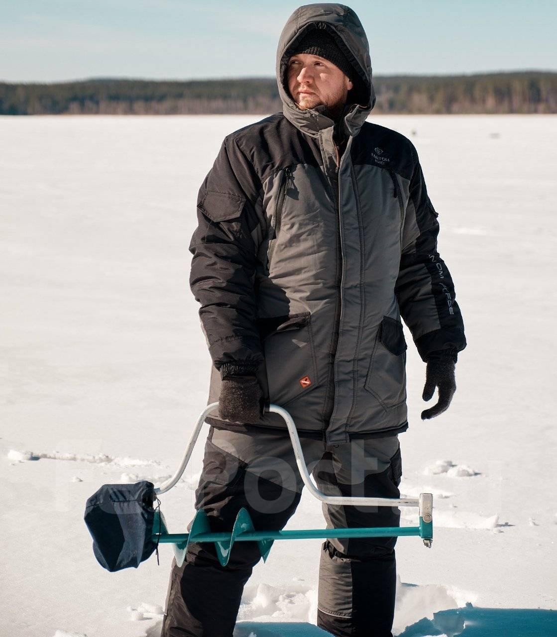 Костюм зимний мужской Gorka NEXT WINTER TASLAN Grey/Black