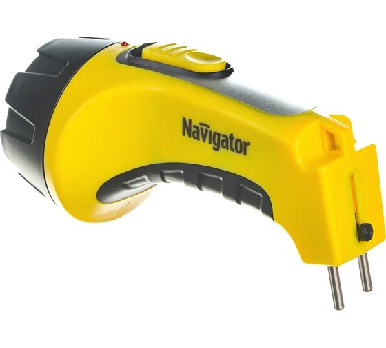 Фонарь Navigator 94 952 NPT-CP04-ACCU Пласт. 7LED, прям. зар-ка, акк.4В, 800мАч.,