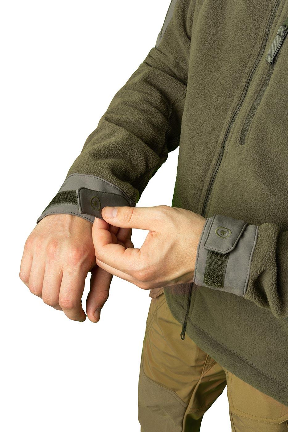 Легион толстовка 7.62, демисезонная, флис, олива