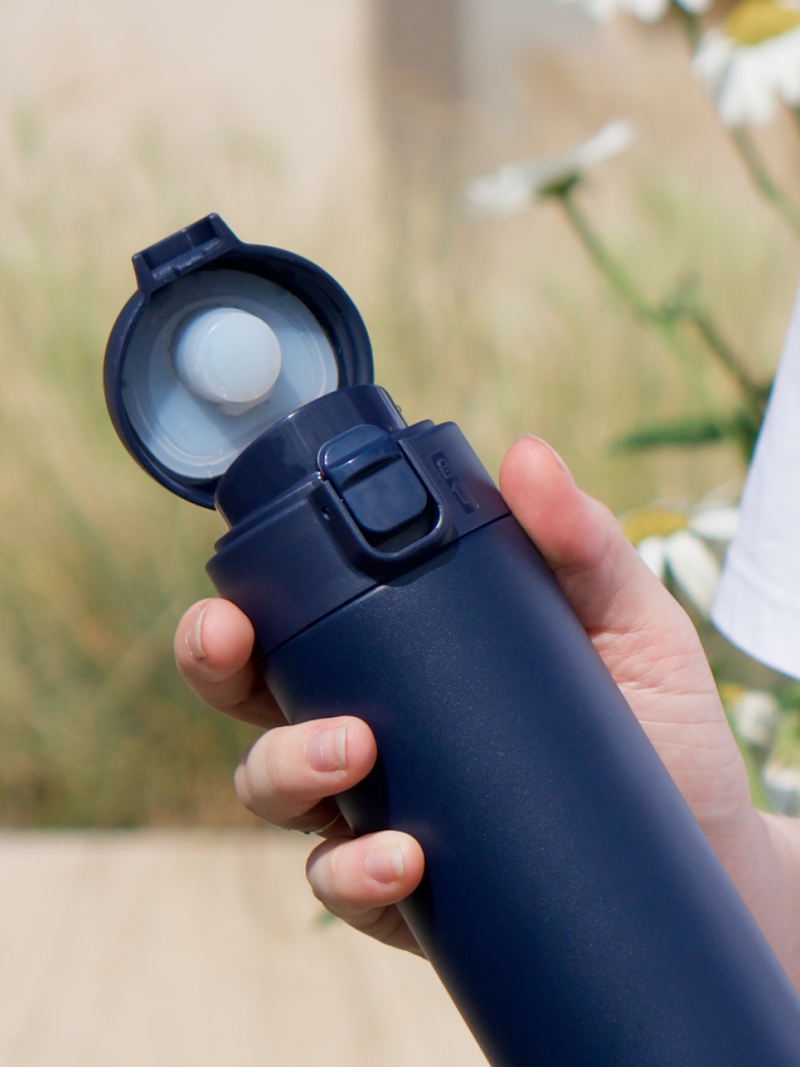 Термос питьевой  "Арктика" 520 мл  701-520 текстурный синий