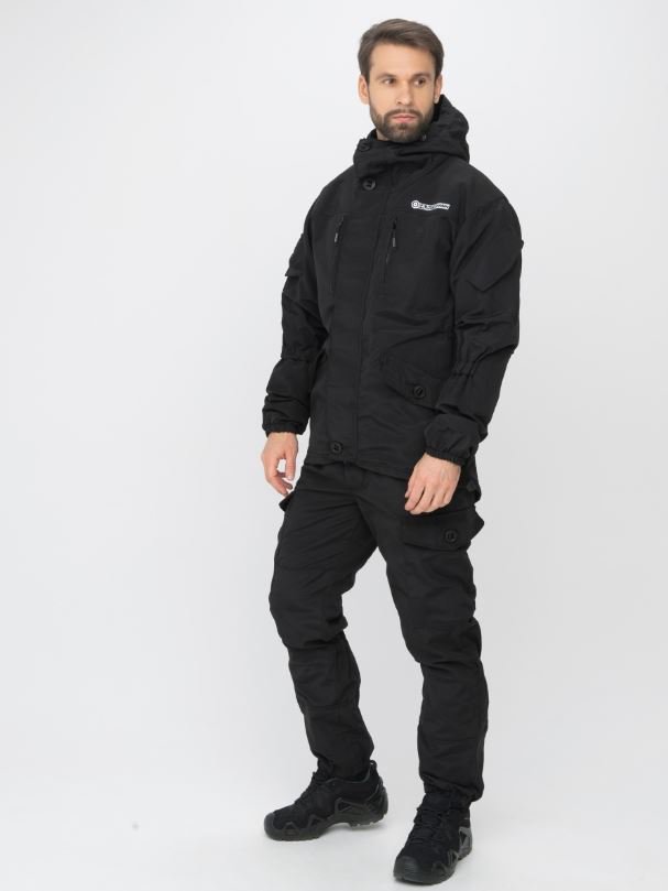 Костюм летний Горка 5 Черный Рип-Стоп