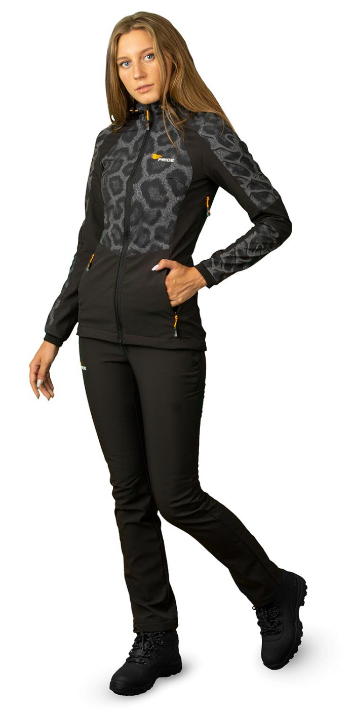 Женский костюм для охоты PRIDE Багира софтшелл