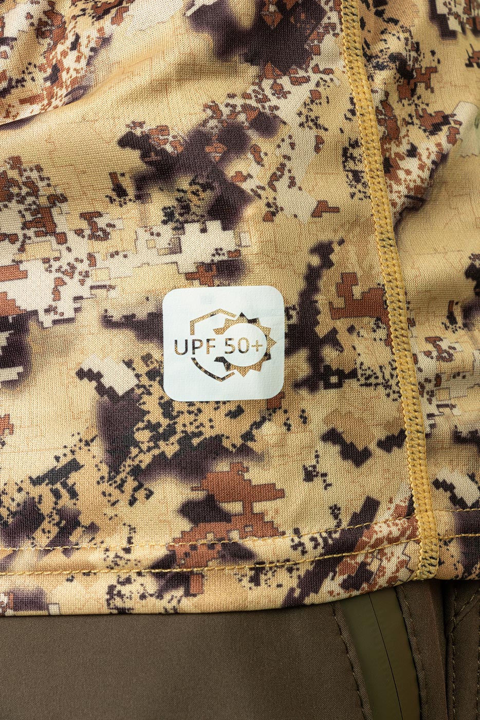 Лонгслив с капюшоном PRIDE Ocelot (Оцелот)(камыш)