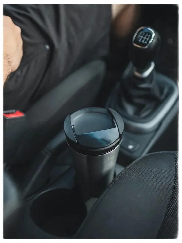 Термос-кружка вакуумная автомобильная тм "Арктика", 500 мл, 410-500P