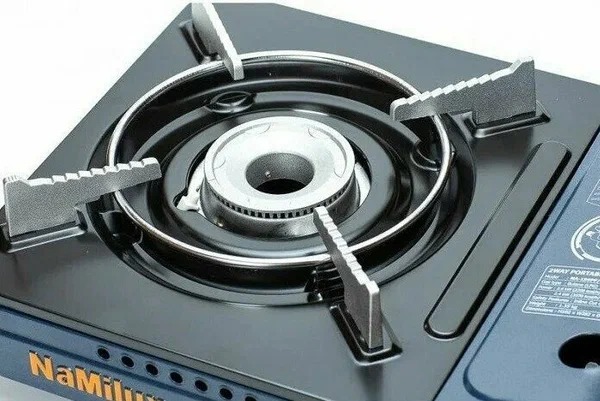 Газ плита NaMilux NA-P3915PF/NA-199PF/2W + ПЕРЕХОДНИК