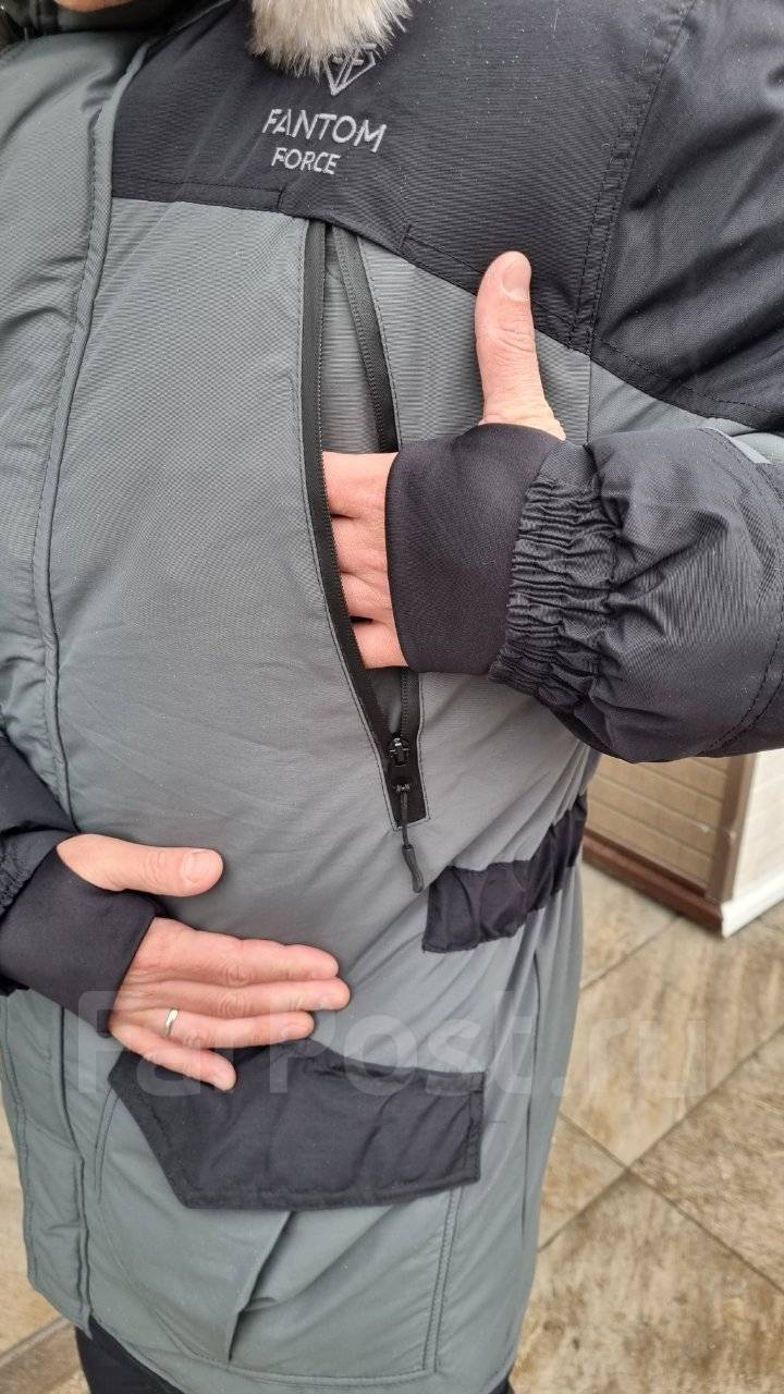 Костюм зимний мужской Gorka NEXT WINTER TASLAN Grey/Black