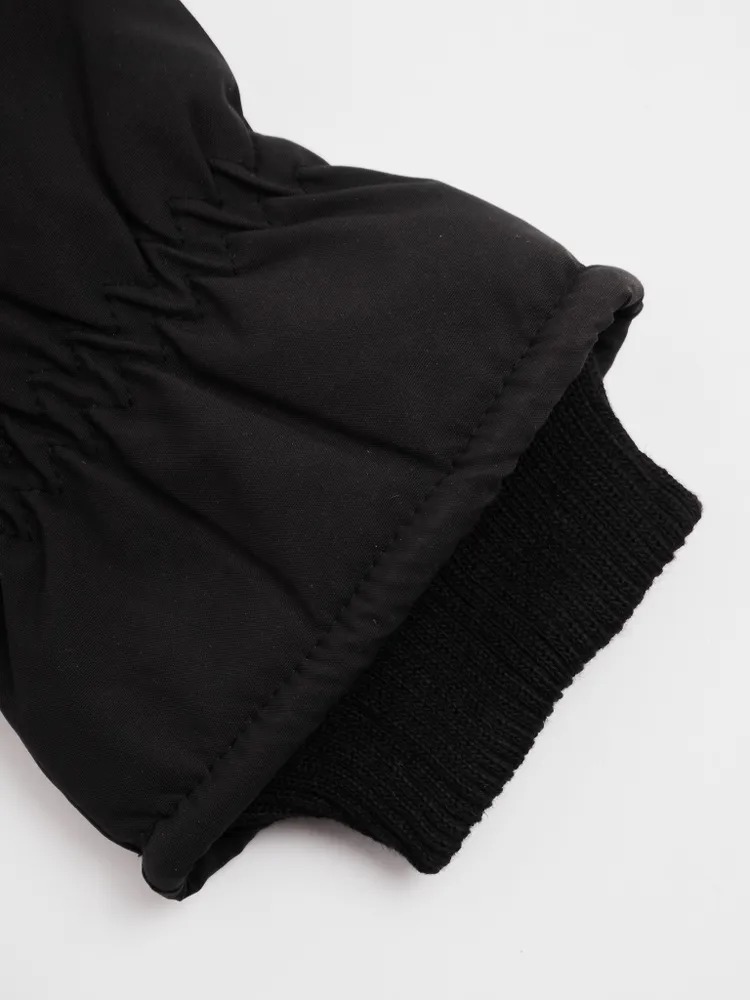 Перчатки горнолыжные мужские "SAIMAA", чёрный, (L)