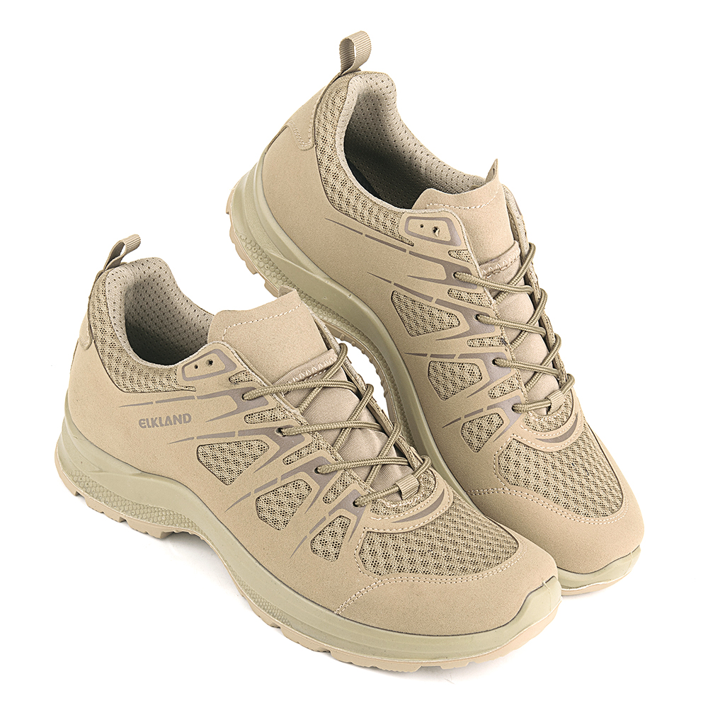 Полуботинки треккинговые мужские 178  бежевый