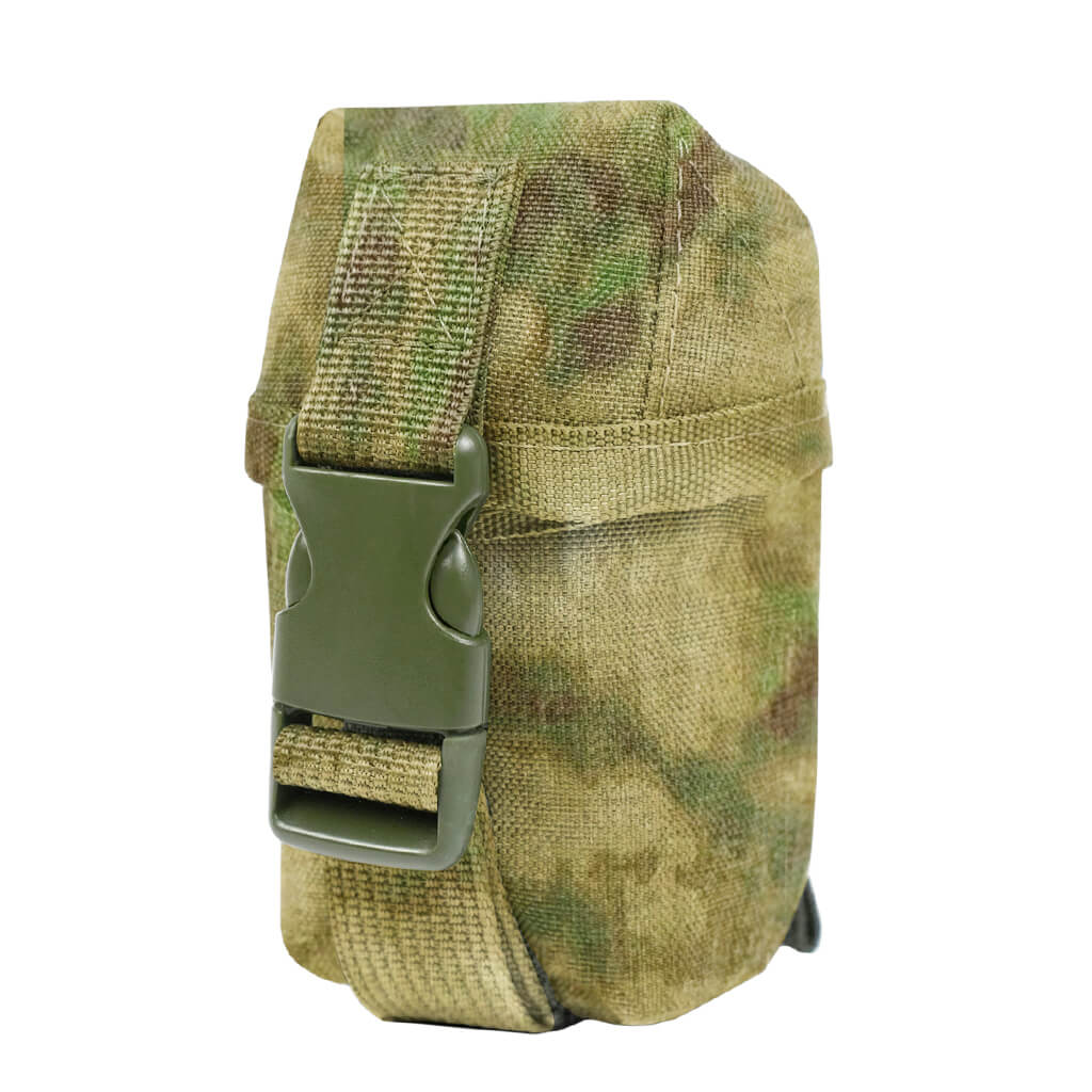 Подсумок гранатный с фастексом стропа однотон  МОХ 500 D
